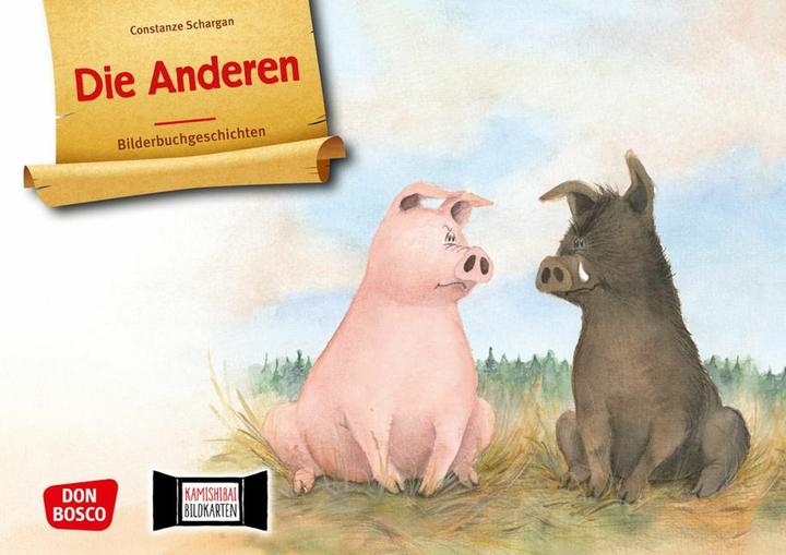 Die Anderen, Kamishibai Bildkartenset: Entdecken. Erzählen. Begreifen. (Tedesco, Costanze Schargan, 2022)