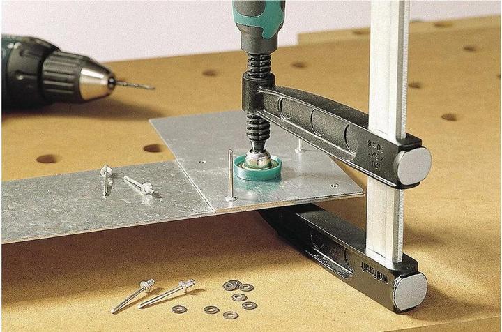Immagine prodotto wolfcraft wolfcraft 1 SZ - Schraubzwinge 80/150mm (150 mm)