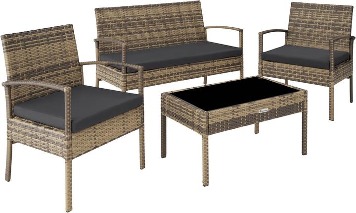 Produktbild tectake Rattan Sitzgruppe