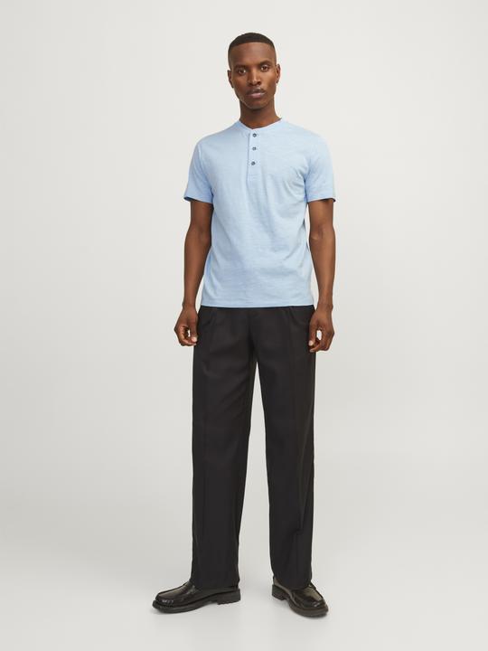 Image du produit Jack & Jones Unicolore Grandad col T-shirt T-shirt (XS)