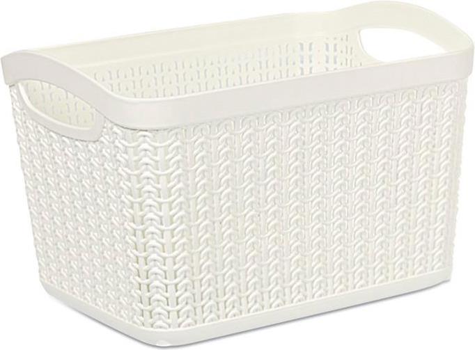 Üçsan Plastik BASKET 1.5L KNIT M-095 WHITE (1 x)