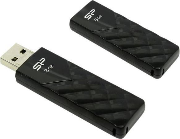 Actual product image Silicon Power Ultima U03 USB Flash Drive 16 GB Mystery Black (16 GB, USB-A)