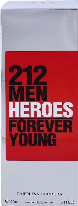 Actual product image Carolina Herrera 212 Heroes (Eau de toilette, 150 ml)