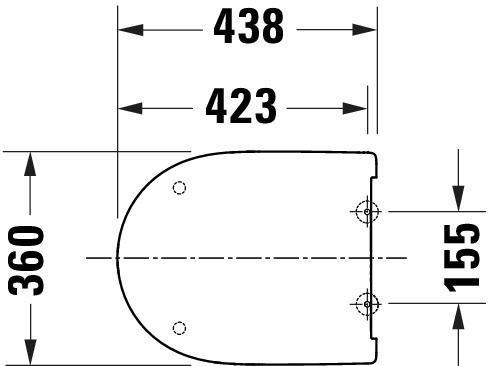 Nährwerte und Zutaten Duravit Universal WC Sitz Sortiment WC-Sitz