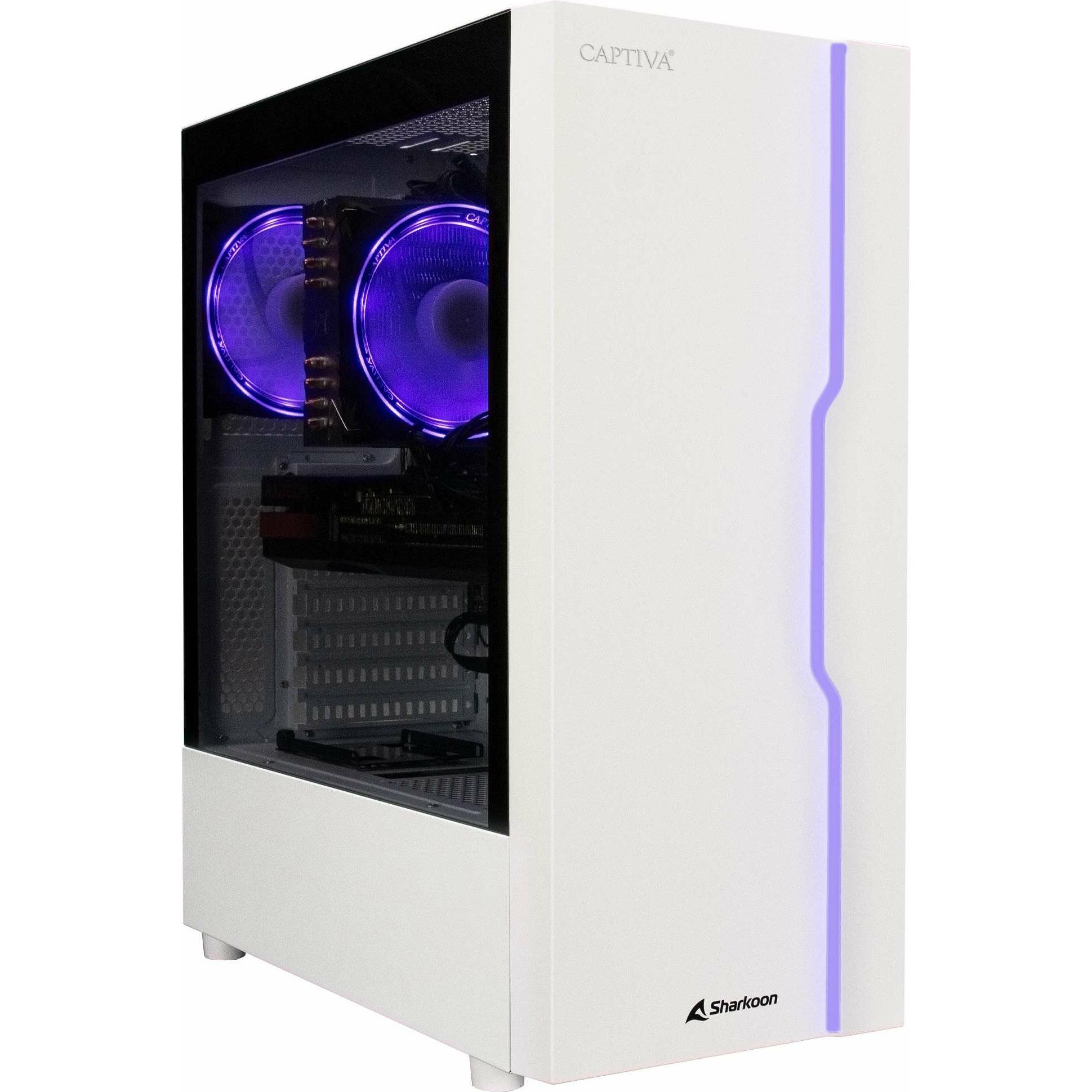 Thumbnail - Captiva Advanced Gaming R86-134 Ryzen 9 RTX 4060 (AMD Ryzen 9 5900X, 32 GB, 2000 GB, GeForce RTX 4060), PC, Schwarz