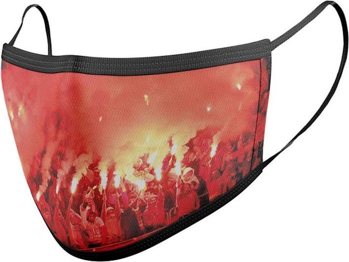 Actual product image Copa Football Pyro protective mask | certified textile face mask | Pyro reusable fabric mask (No official protection class)