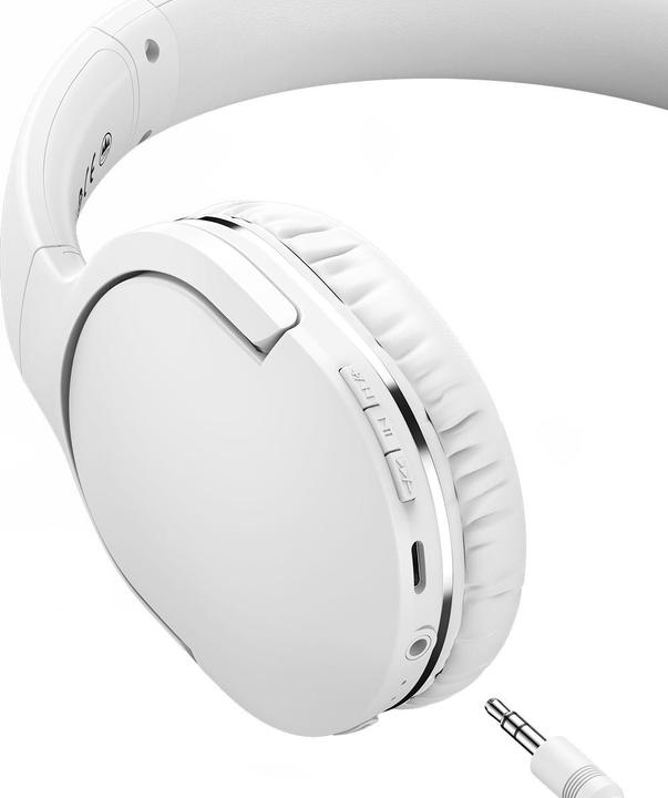 Image du produit Baseus Casque sans fil Encok D02 Pro blanc (40 h, Sans fil)