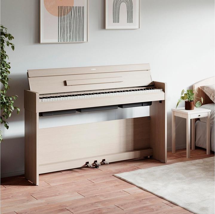 Immagine prodotto Yamaha YDP-S35WA Pianoforte Beige incl. adattatore di rete (88 Chiavi)