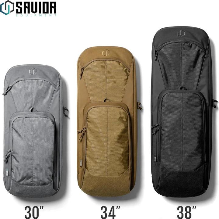Actual product image Savior Equipment Specialist Covert Single Rifle Case – 30”/34”/38”