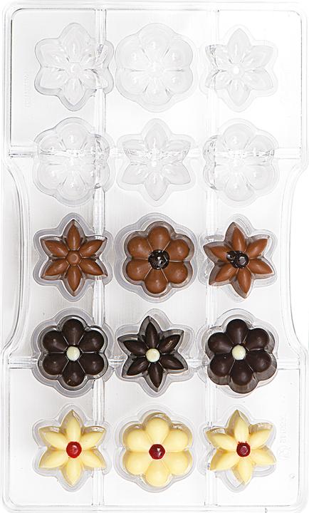 Produktbild Decora Pralinenform Blumen