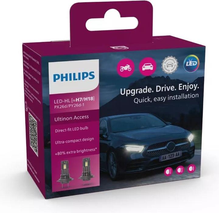 Produktbild Philips Auto Glühlampe 11972U2500CX Ultinon (H4)