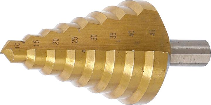 Actual product image BGS Step Drill | titanium-nitrided | Ø 10 - 45 mm (10-45 mm)