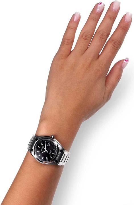 Produktbild Citizen EW2210-53E Eco-Drive Super-Titanium Damen 34mm 10ATM (Analoguhr, 34 mm)