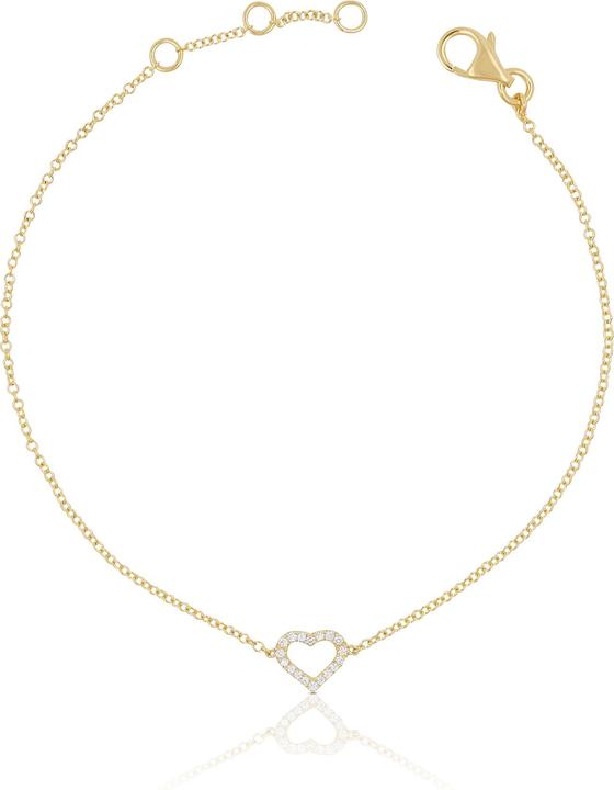Image du produit Muau Coeur (19 cm, Or jaune 750/18K)