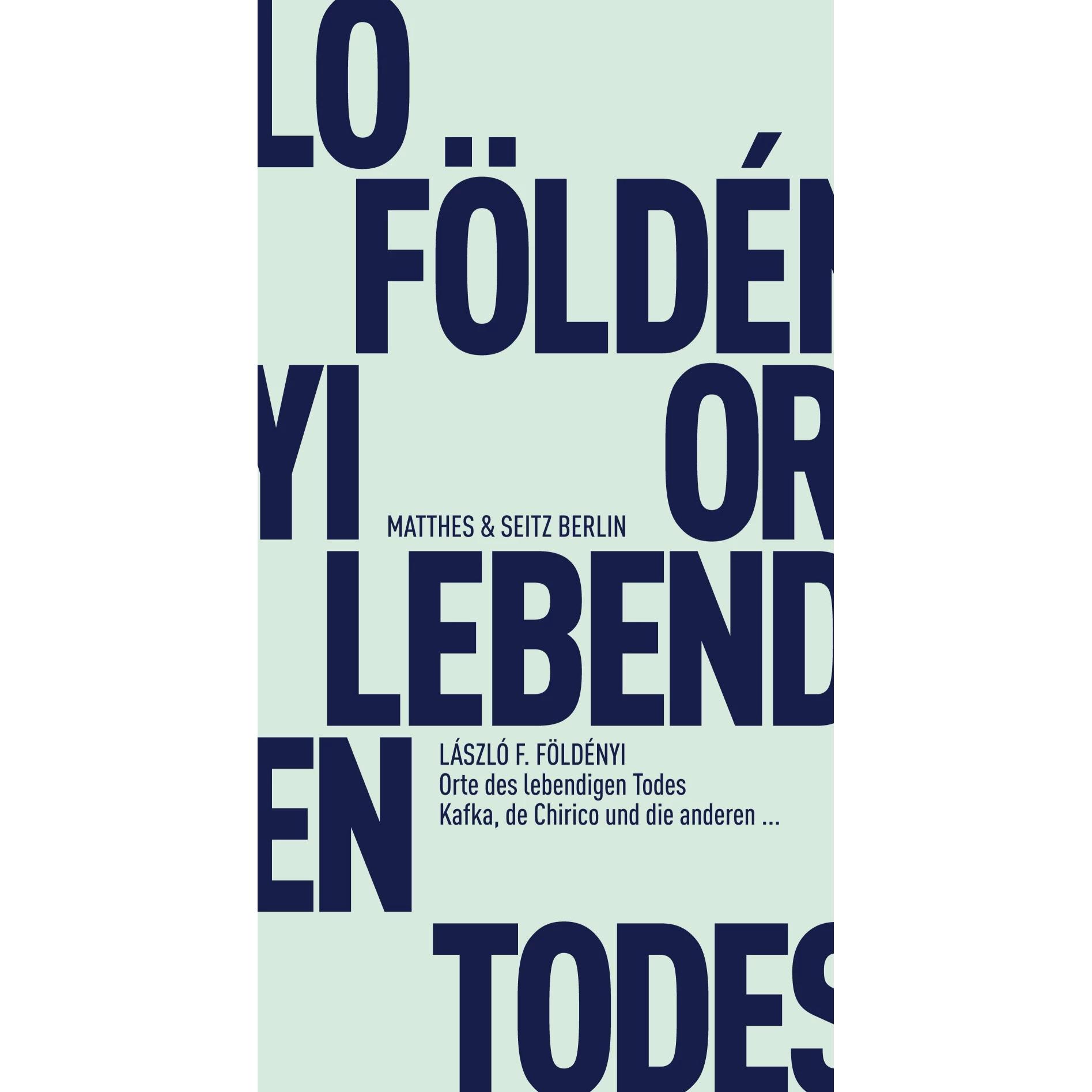Orte des lebendigen Todes, Fachbücher von Akos Doma, László F. Földényi
