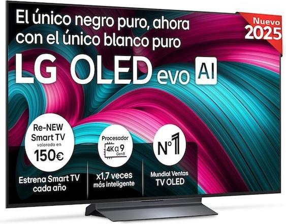 Actual product image LG C5 OLED Evo (55", C5, OLED, 4K, 2025)