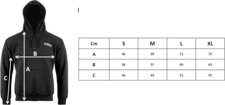 Produktbild Masters Kapuzenjacke mit Reissverschluss (S)