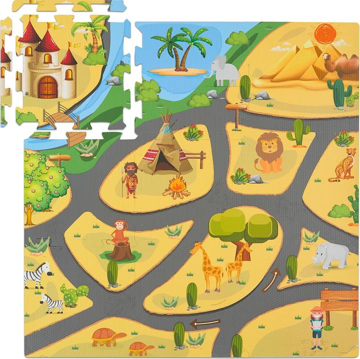 Image du produit Relaxdays Tapis-de-jeu (89.50 x 89.50 cm)