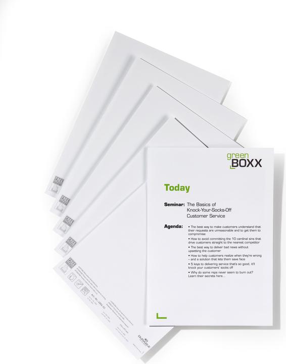 Image du produit Durable Feuille pour plaque de porte Info Sign 4806