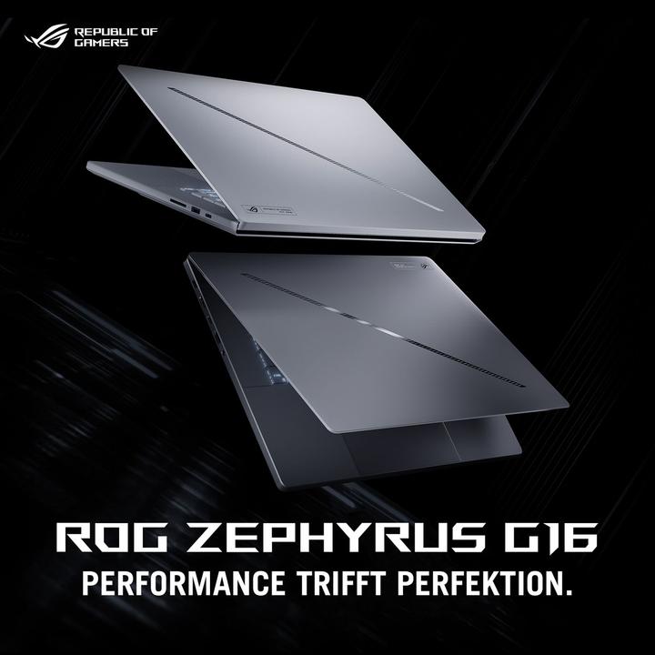 Productafbeelding ASUS ROG Zephyrus G16 (16", AMD Ryzen AI 7 350, 32 GB, 1000 GB, DE)