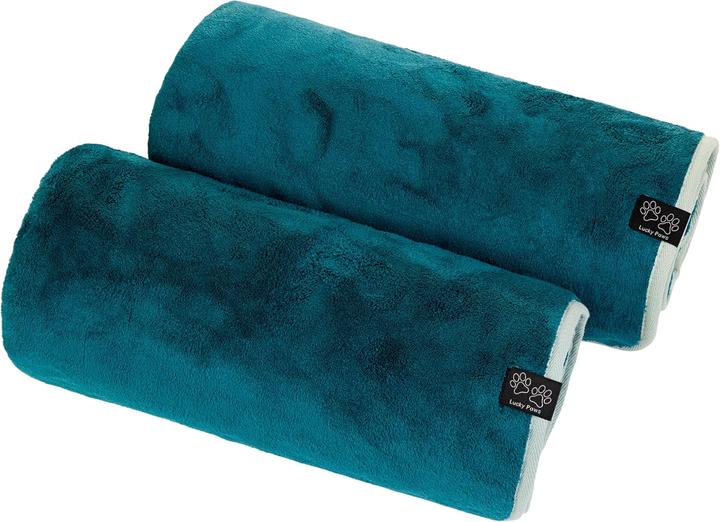 Image du produit Lucky Paws Lot de 2 serviettes pour chiens (Chien)