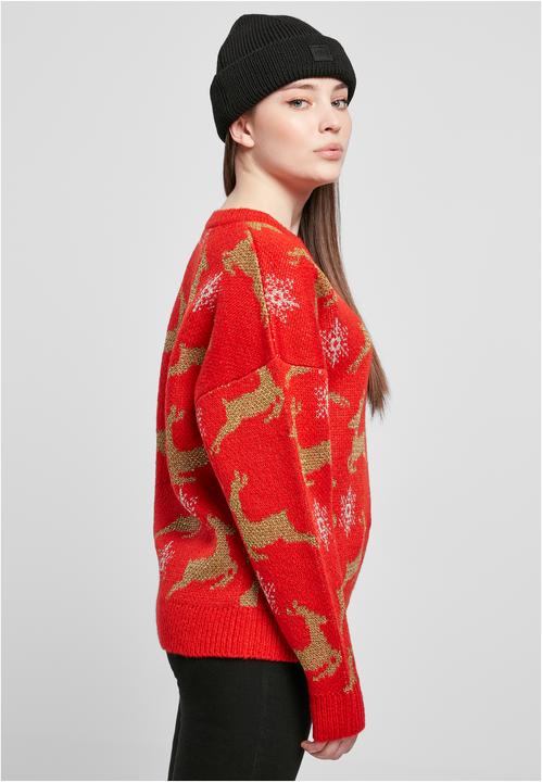Image du produit Urban Classics Pull de Noël surdimensionné pour femmes (4XL)