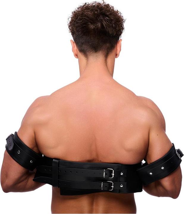 Actual product image The Red Leather cuffs