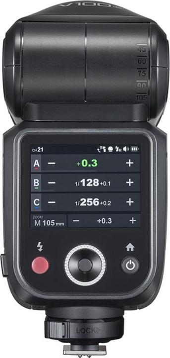 Actual product image Godox Speedlite V100 (Plug-on flash, Fujifilm)