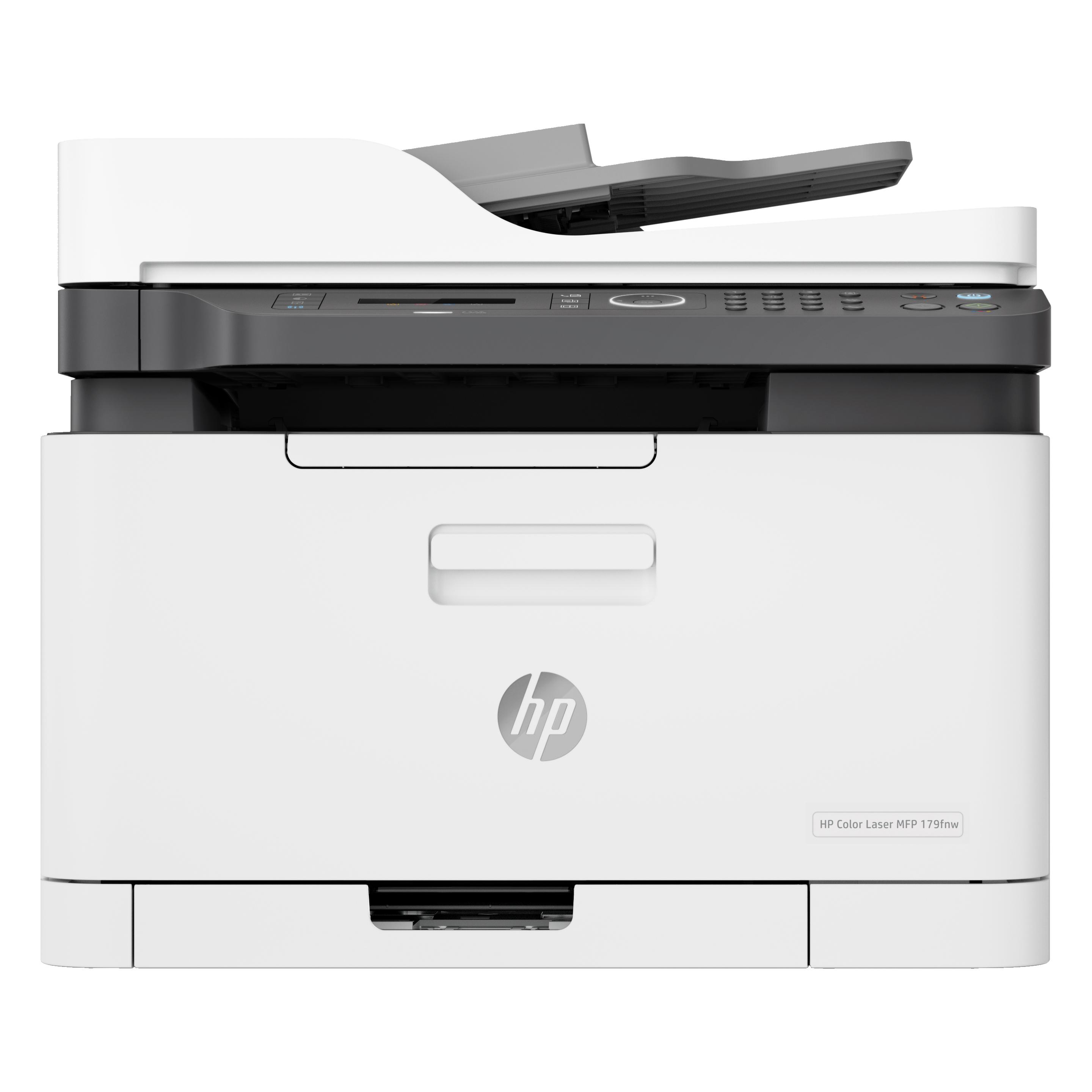 HP Color Laser MFP 179fnw (Laser, Farbe), Drucker, Weiss, Schwarz