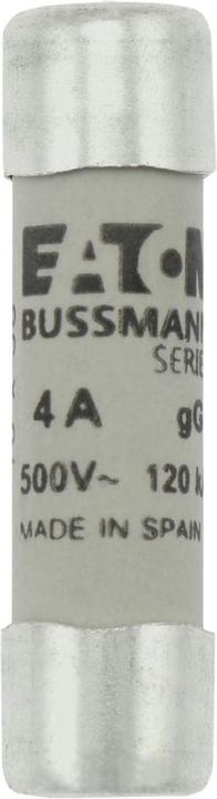 Produktbild Eaton Sicherungseinsatz, Niederspannung, 4 A, AC 500 V, 120 kA, 10 x 38 mm, gL/gG, IEC C10G4 (4 A)