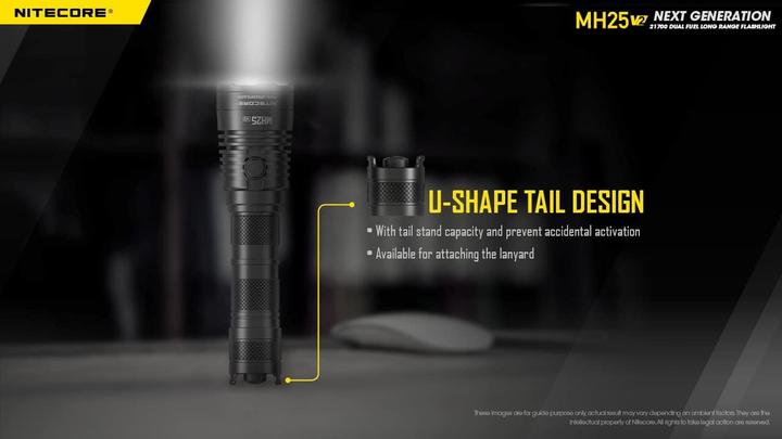 Produktbild Nitecore MH25 V2 1300 lumens Zaklamp (15.72 cm, 1300 lm)