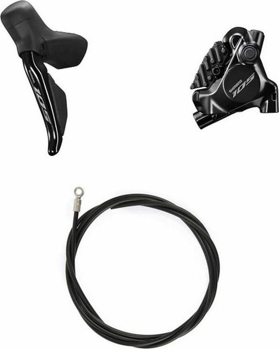 Actual product image Shimano 105 Di2 ST-R7170 + BR-R7170 (Front wheel brake, Brake kit, 2)