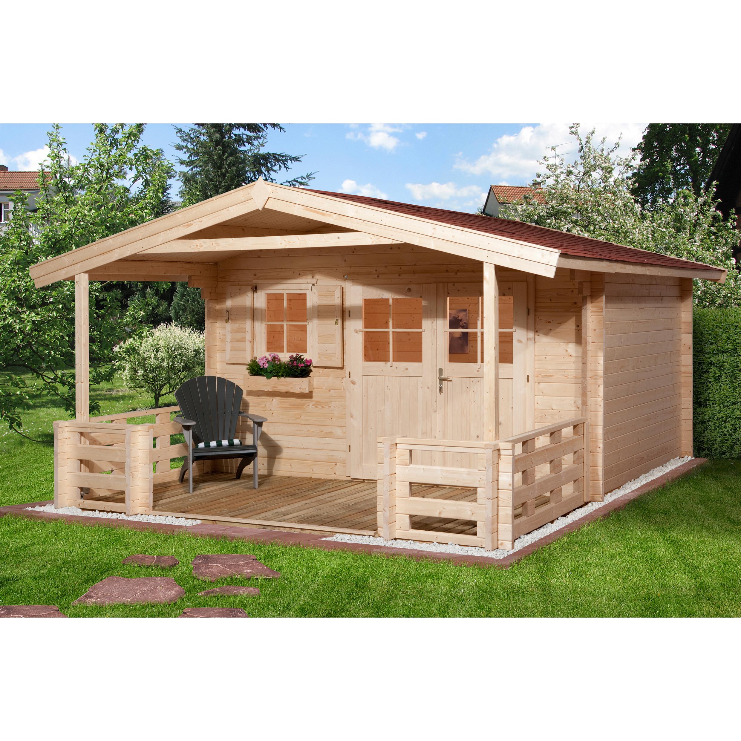 Weka Holzbau, Gartenhaus + Gartenschrank, 111 B Gr.3