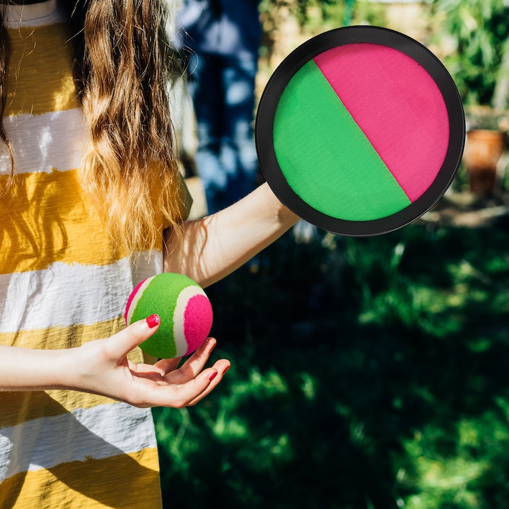 Immagine prodotto Relaxdays Set di giochi con palline in velcro