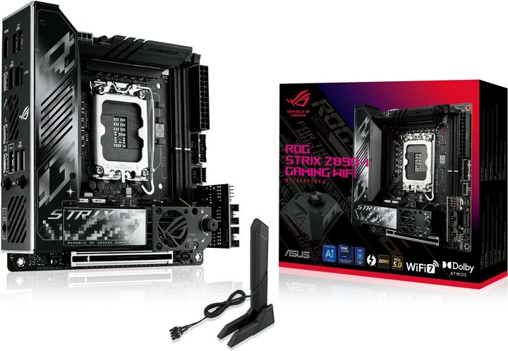 Image du produit ASUS ROG STRIX Z890-I GAMING WIFI (LGA 1851, Intel Z890, Mini-ITX)