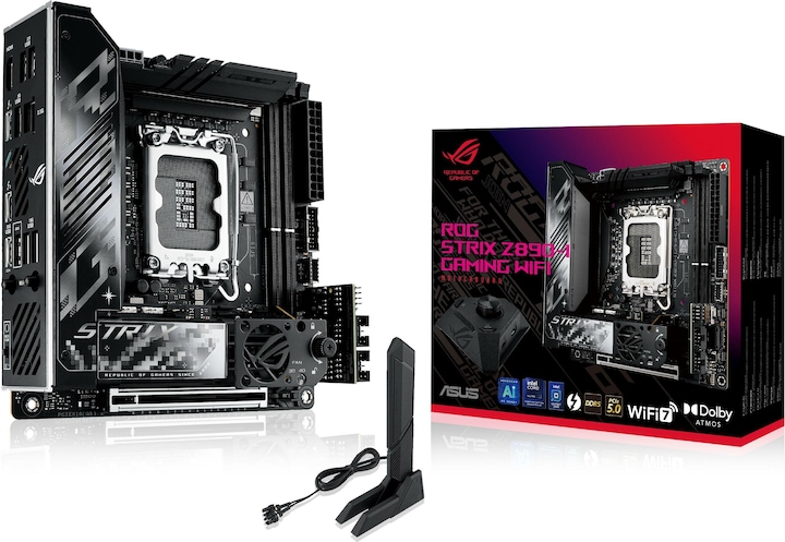 Produktbild ASUS ROG STRIX Z890-I GAMING WIFI (LGA 1851, Intel Z890, Mini-ITX)