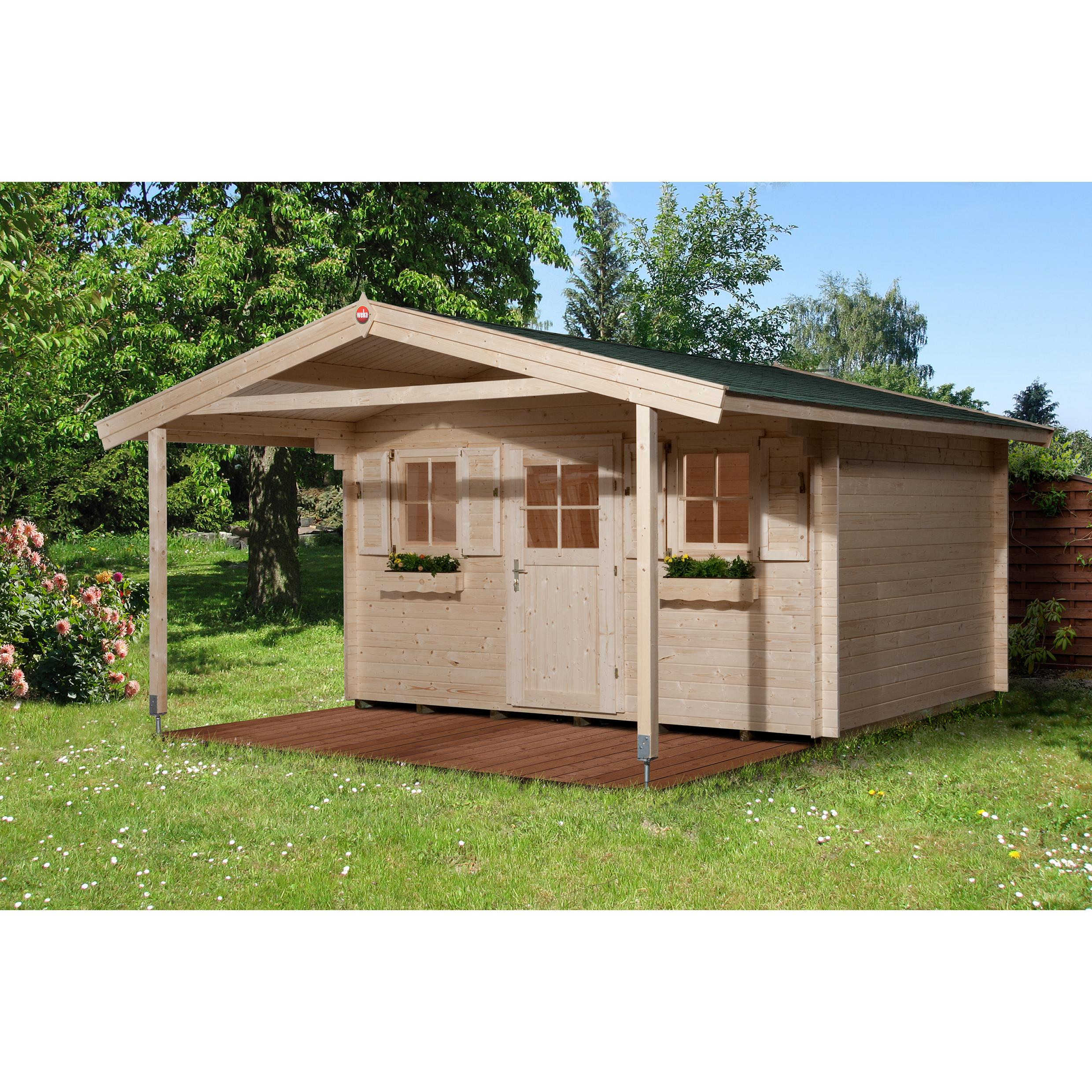 Weka Holzbau, Gartenhaus + Gartenschrank, 135 A Gr.1