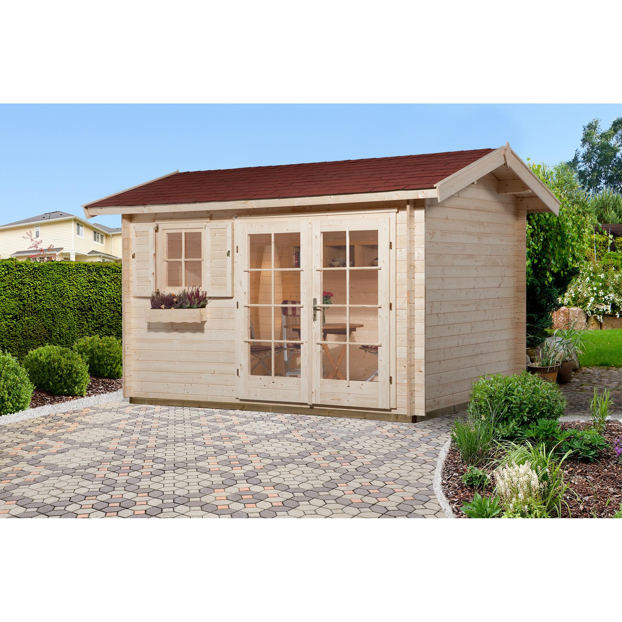 Weka Holzbau, Gartenhaus + Gartenschrank, 163 Gr.2