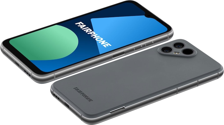 Productafbeelding Fairphone 4 (256 GB, Grijs, 6.30", SIM + eSIM, 48 Mpx, 5G)
