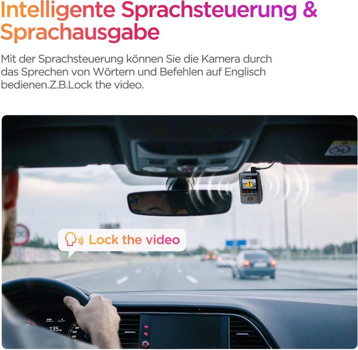 Image du produit Viofo A119 Mini 2 (Écran intégré, Récepteur GPS, 2.7K)