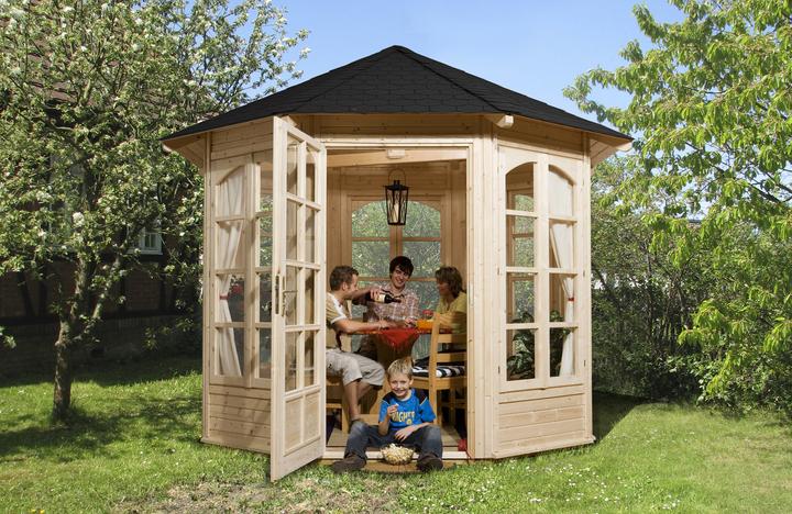 Produktbild Weka Holzbau 8-Eck Pavillon 234 B (365 cm, 336 cm)