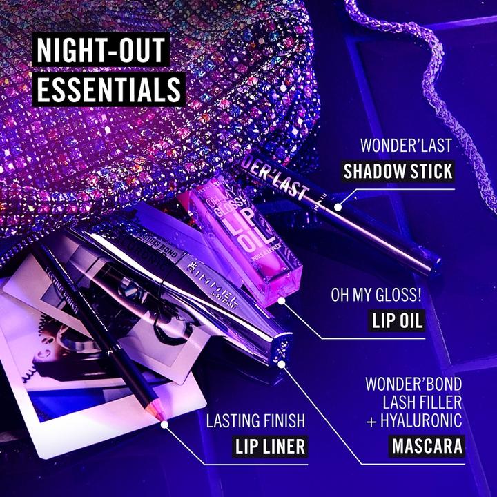 Produktbild Rimmel London Rimmel Wonder'bond Lash Filler + Hyaluronic Mascara 001 Black Bold Volume (001 black)