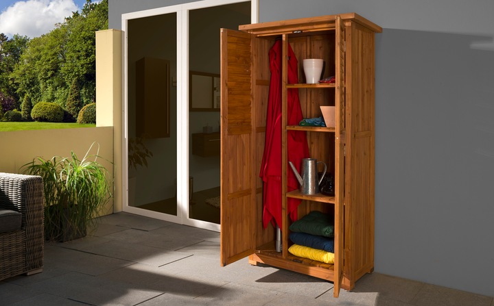 Produktbild Weka Holzbau Balkon/Terrassenschrank 195 A