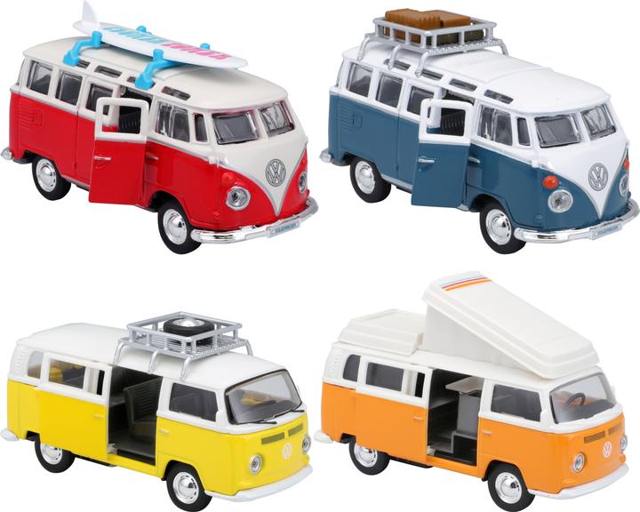 Image du produit Maisto 1:36 car model VW Van Samba, assorted, 21237