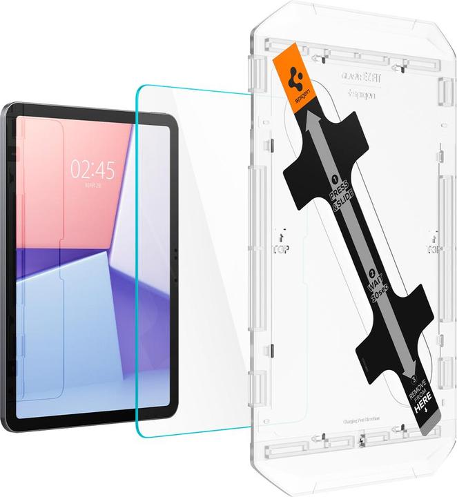 Actual product image Spigen GLAS.tR EZ Fit iPad Air 11 2024 Glass Screen Protector (1 pcs., Apple iPad Air 11 2024)