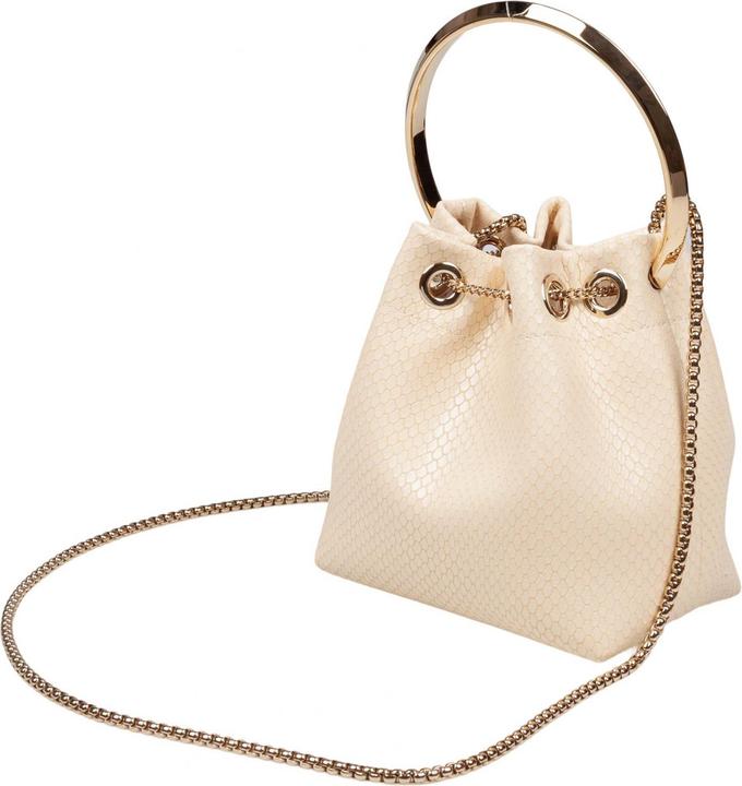 Actual product image Jimmy Choo bon bon fuc snakeskin print leather bag