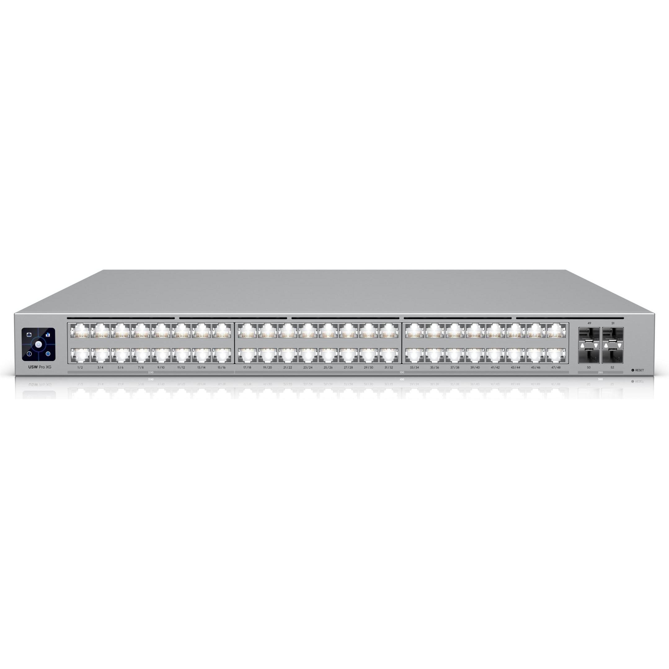 Ubiquiti UniFi Switch USW-Pro-XG-48 (52 Ports), Netzwerk Switch, Grau
