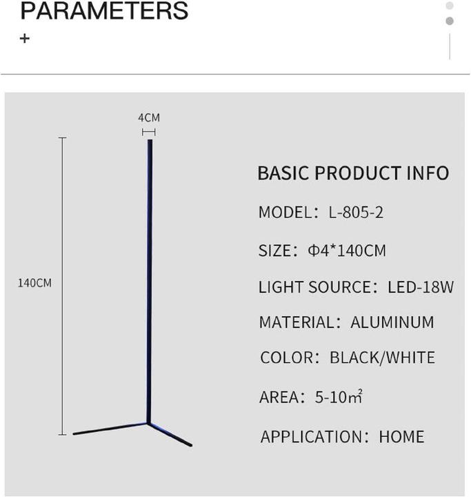Produktbild Jiuanzm Ecklicht