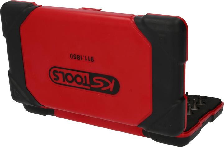 Produktbild KS Tools 1/4" Bit-Stecknuss-Satz extra kurz 50-tlg 911.1850 Bit-Set