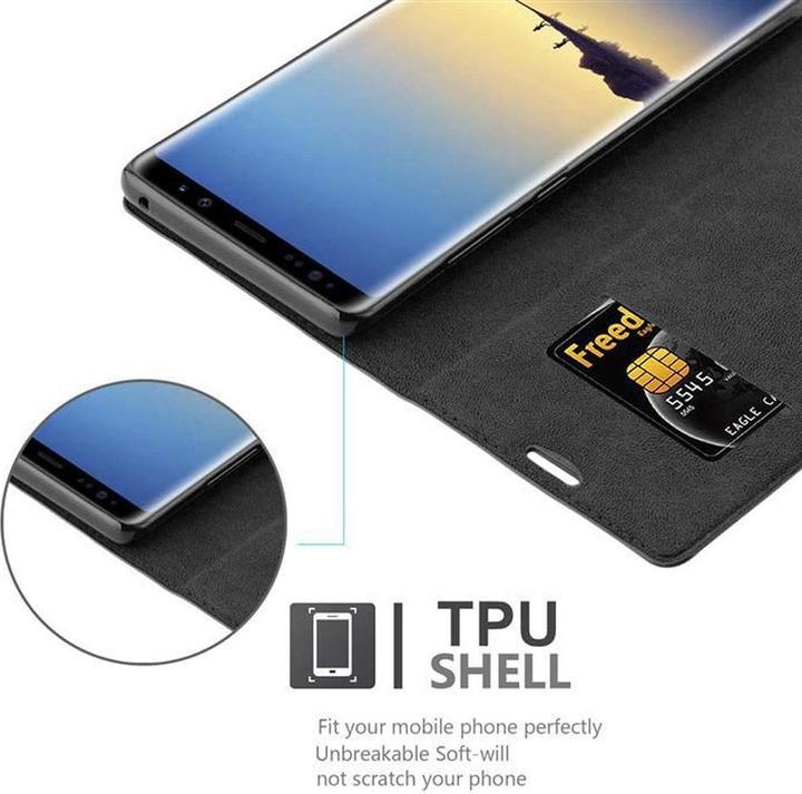 Productafbeelding Cadorabo Boek Onzichtbare Magneethoes (Samsung Galaxy Note 8)